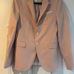 Zara Men's Pink Suit Blazer